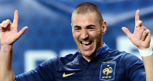 Karim-Benzema pour l'equipe de France
